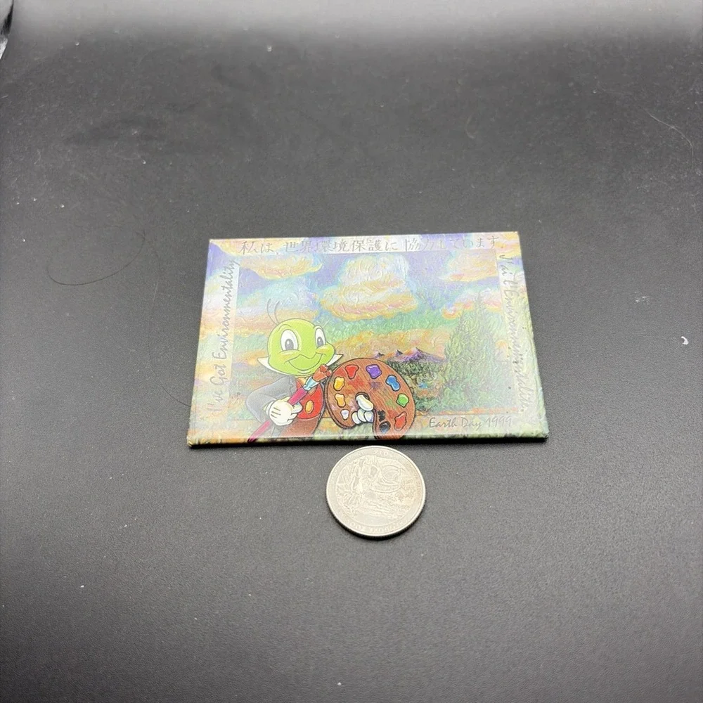 Disney‎ Jiminy Cricket Earth Day 1999 I've Got Environmentality Pin